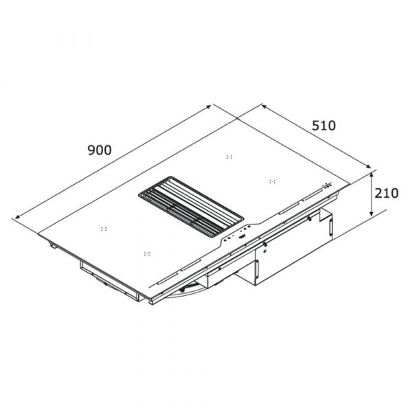Carysil Built-in Cooker Hood Modular