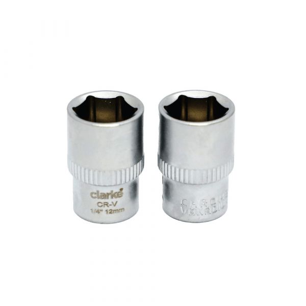 Clarke - Socket 1/4″ DRV - 6 PT