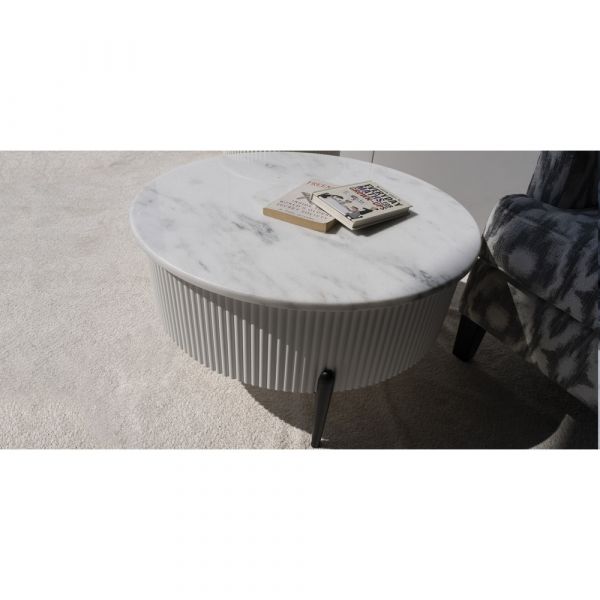 Cabinora Larson Marble Top Coffee Table