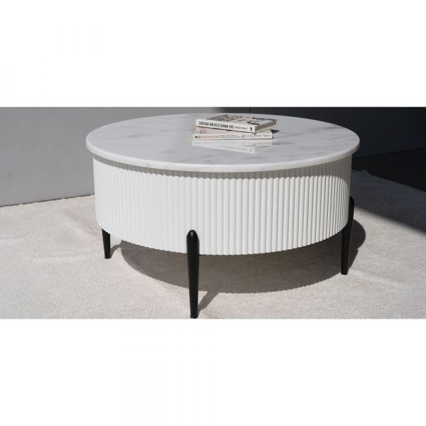 Cabinora Larson Marble Top Coffee Table