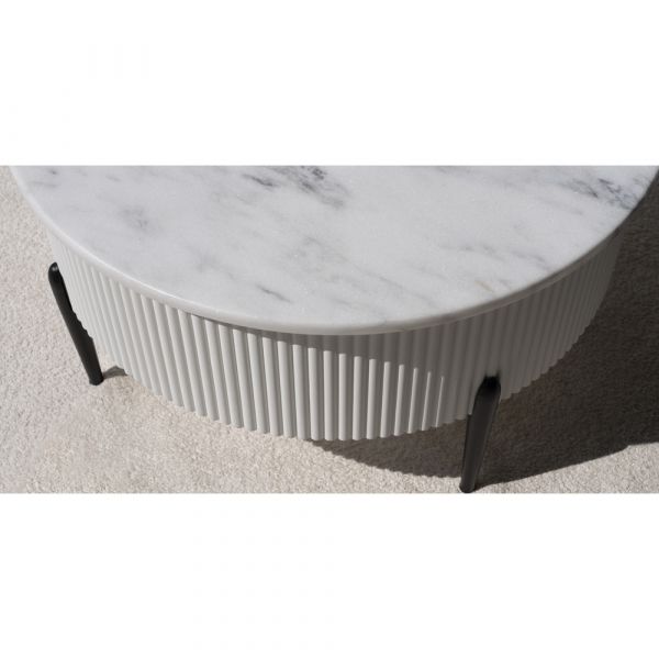 Cabinora Larson Marble Top Coffee Table