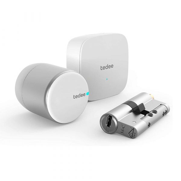 Tedee Digital Smart Lock Set - 3 Components (Lock + Cylinder + Bridge)