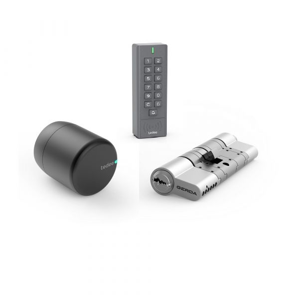 Tedee Digital Smart Lock Set - 3 Components (Lock + Cylinder + Keypad)