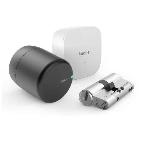 Tedee Digital Smart Lock Set - 3 Components (Lock + Cylinder + Bridge)