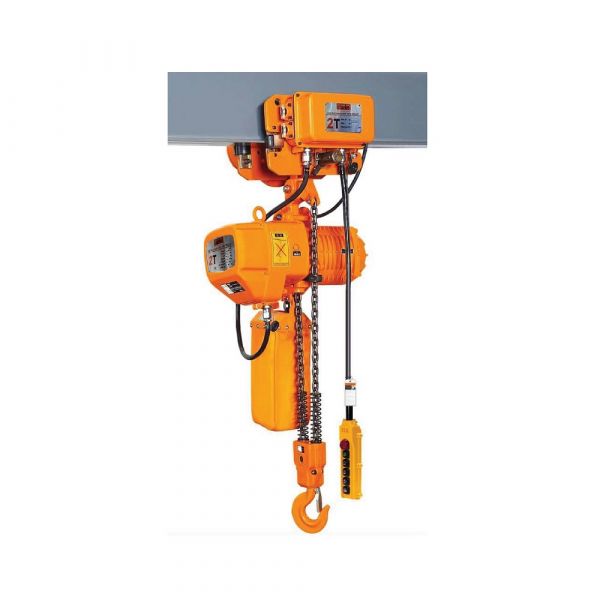 Clarke Electric Chain Hoist With Electric Motor Trolley