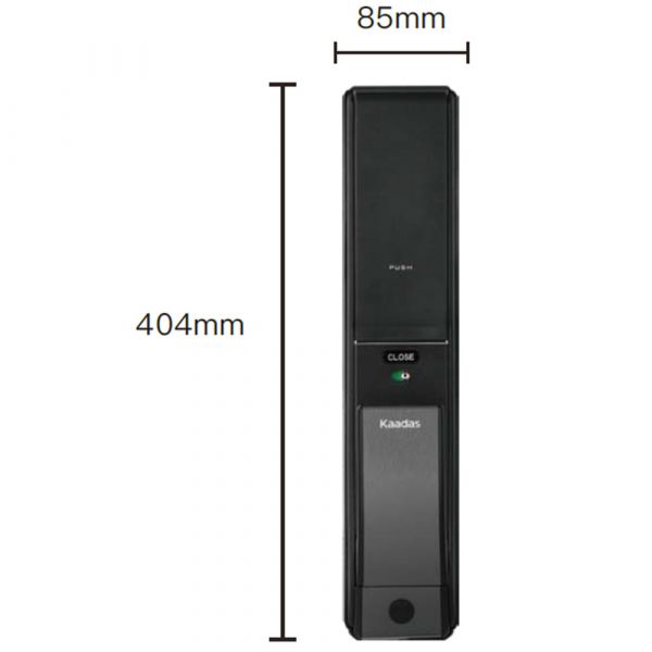 Kaadas K9-5 Push Pull Lock Space Gray