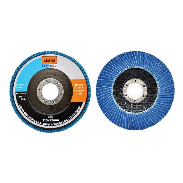 Clarke Low Vibration Flap Disc 4.5 Inch
