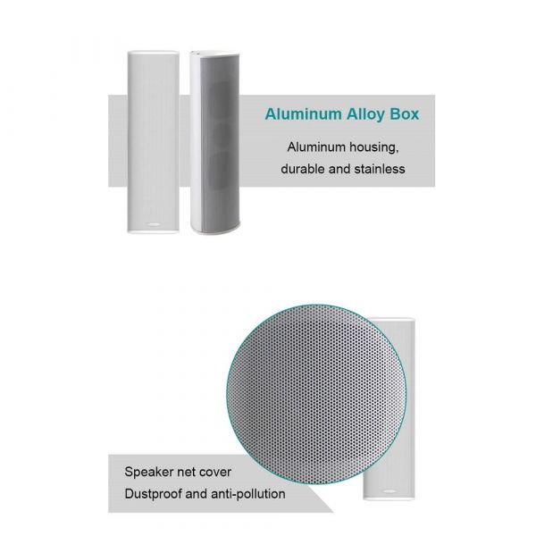 DSPPA Outdoor/ Indoor Waterproof Column Speaker