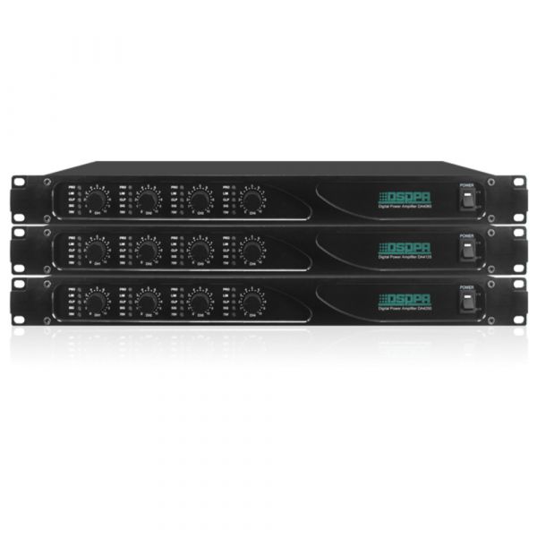 DSPPA 4-Channel Class-D Amplifier with DC24V