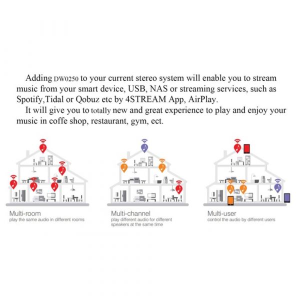 DSPPA WiFi Streaming Amplifier