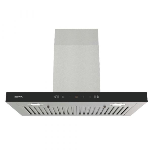 CM Wall Mount Hood Stainless Steel Touch Switch