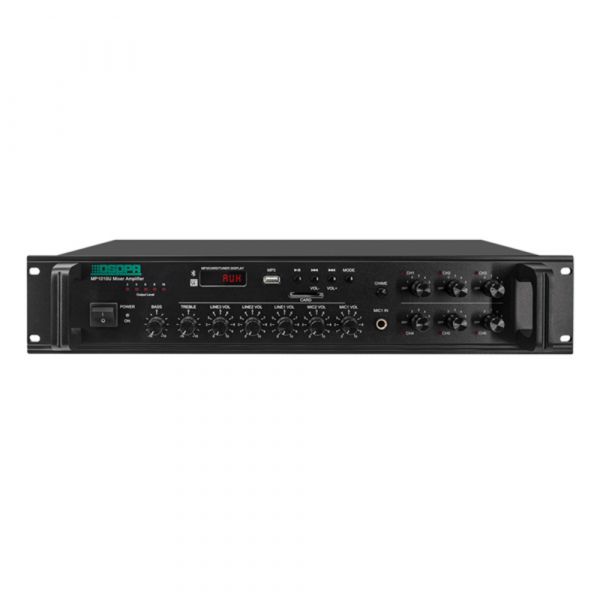 DSPPA 6 Zones Paging and Music Mixer Amplifier with SD/USB/FM & Individual Volume Control with Bluetooth