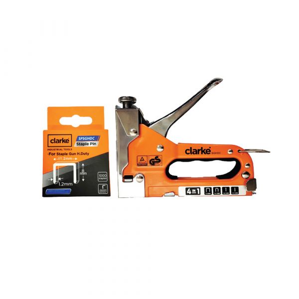Clarke - Staple Gun & Pin Heavy DutyClarke - Staple Gun & Pin Heavy Duty