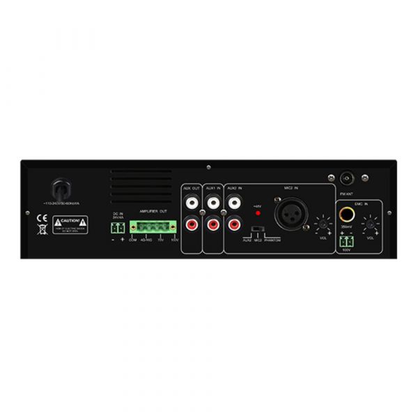 DSPPA Mini Digital Mixer Amplifier with USB, FM & Bluetooth