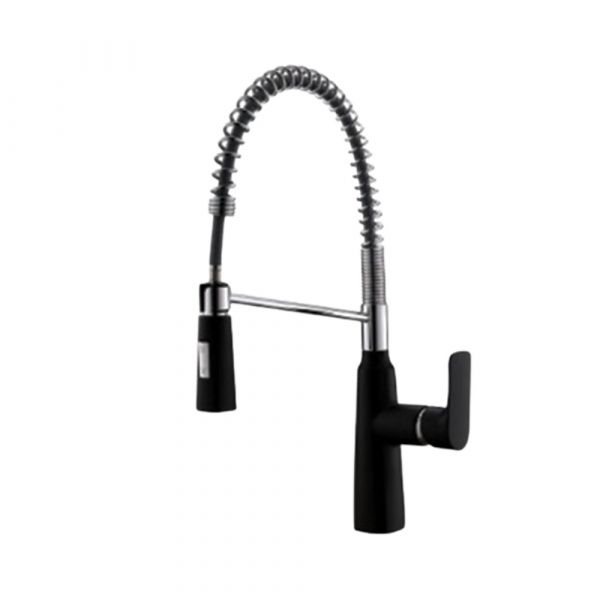 CM Mixer Tap With Spring And Pull-Out Nozzle Chrome Finish