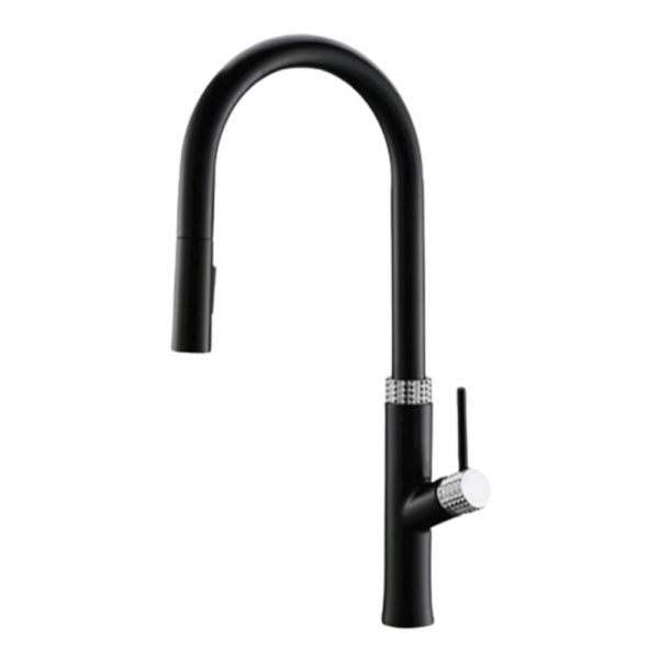 CM Pull-Out Mixer Tap Nero Black Finish