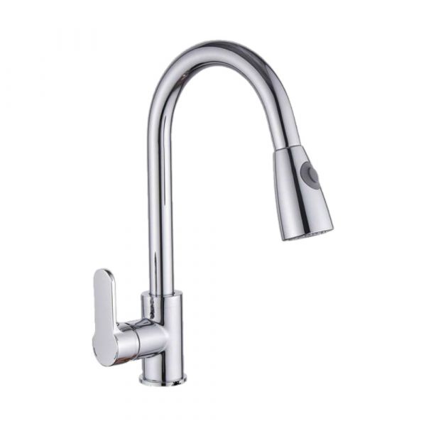 CM Pull-Out Kitchen Mixer Tap Chrome Finish