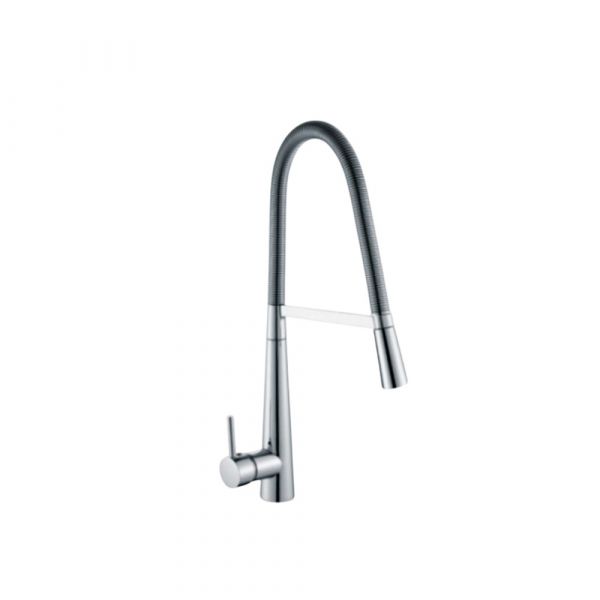 CM Mixer Tap With Spring And Pull-Out Nozzle Chrome Finish