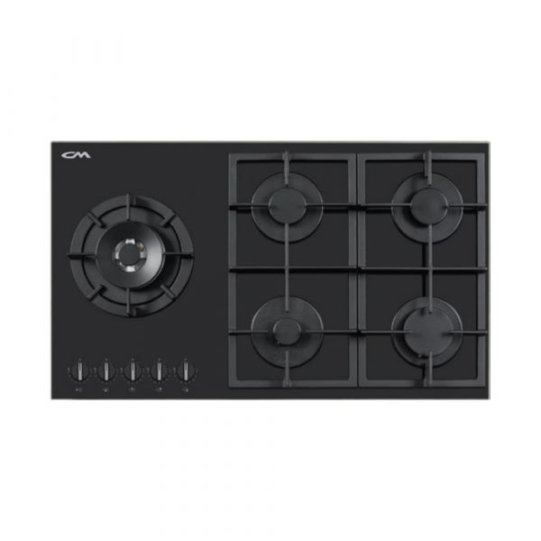 CM Diamond 90 Gas On Glass Hob 90cm