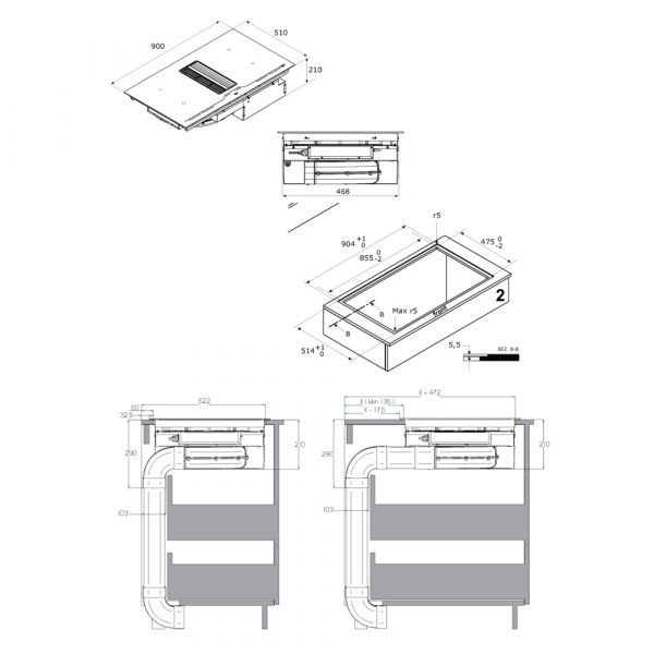 CM Onboard-Flex Induction Hob