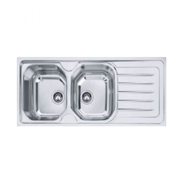 Elite Jupiter Topmount Sink Matte Stainless Steel
