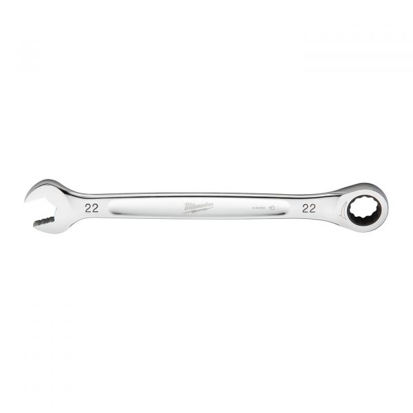 Milwaukee Max Bite Ratchet Metric Combination Spanner