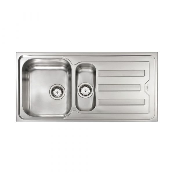 CM Cristal One And One-Half Bowl Sink Satin F3 Finish 100 X 50 cm