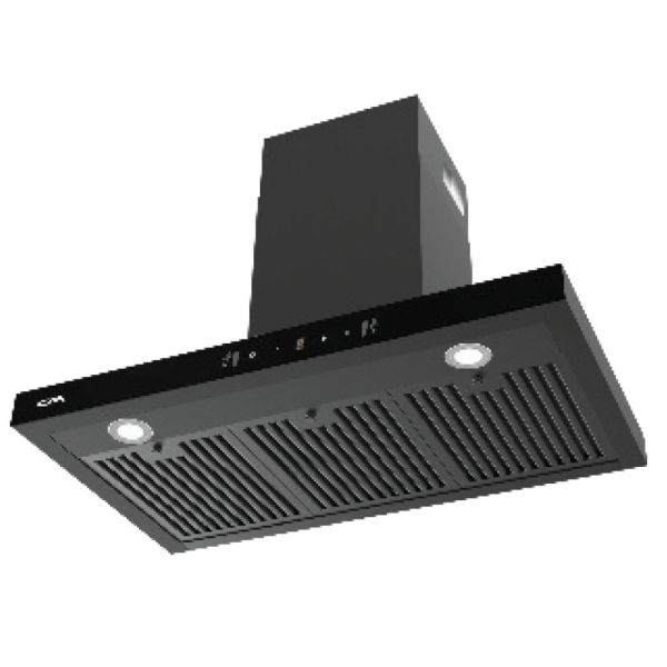CM Florence Black Wall Mounted Hood 90 cm
