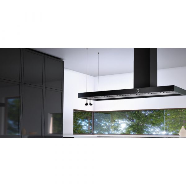 Airforce Vis-Boxy-Island Hood with Stainless Steel Baffle