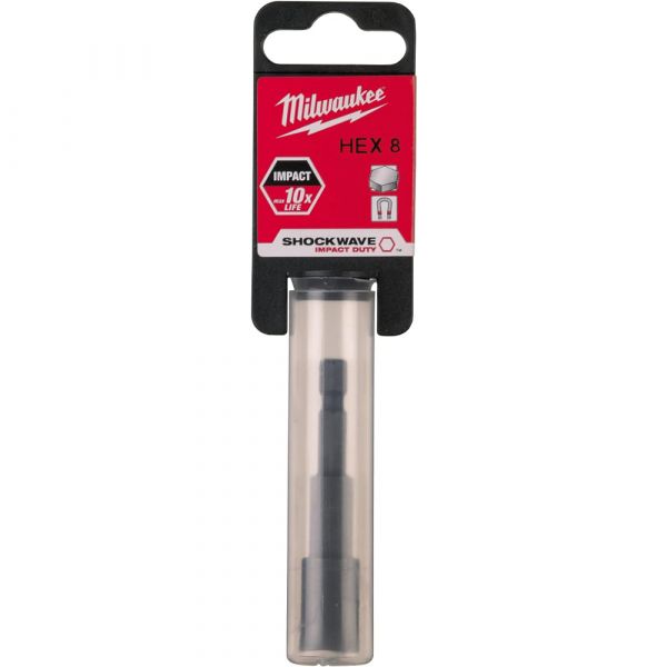 Milwaukee Shock Wave Impact Duty Magnetic Nut Driver 8mm