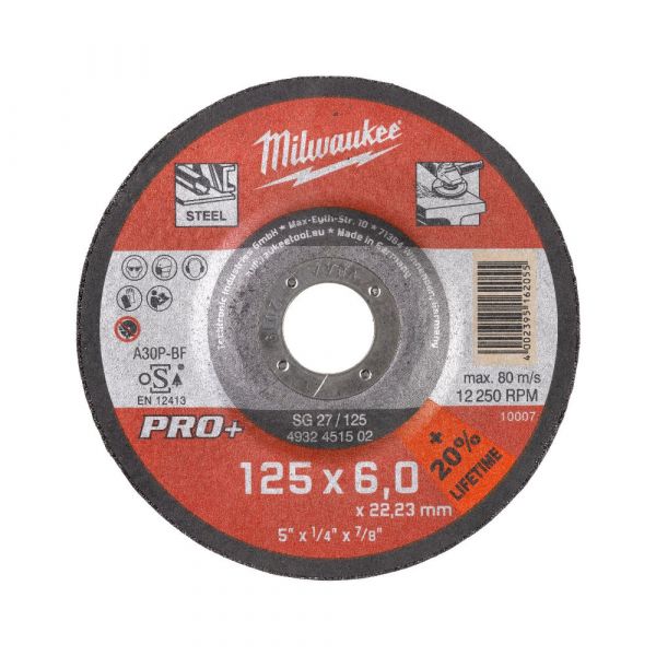 Milwaukee Metal Grinding Disc PRO+