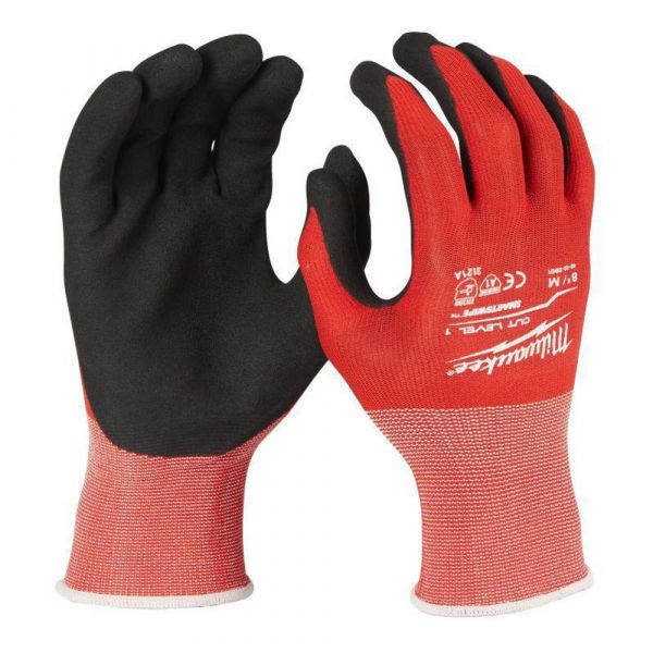Milwaukee Dipped Cut Level 1/A Gloves