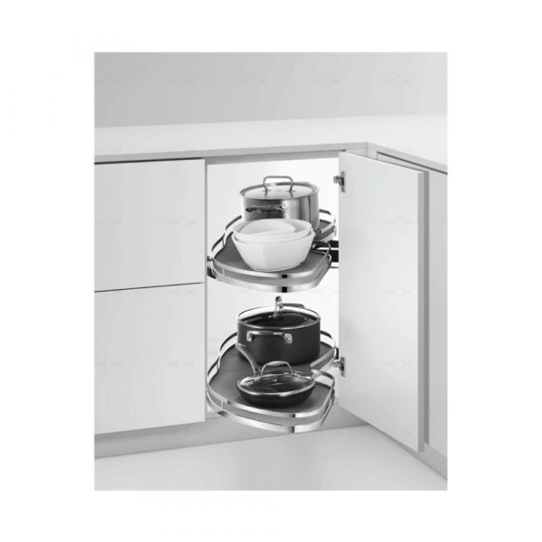 CM Pull-Out Carousel Basket 2-Tier