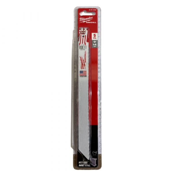 Milwaukee Sabre Saw Blade Sawzall Bi-Metal 5 Pcs