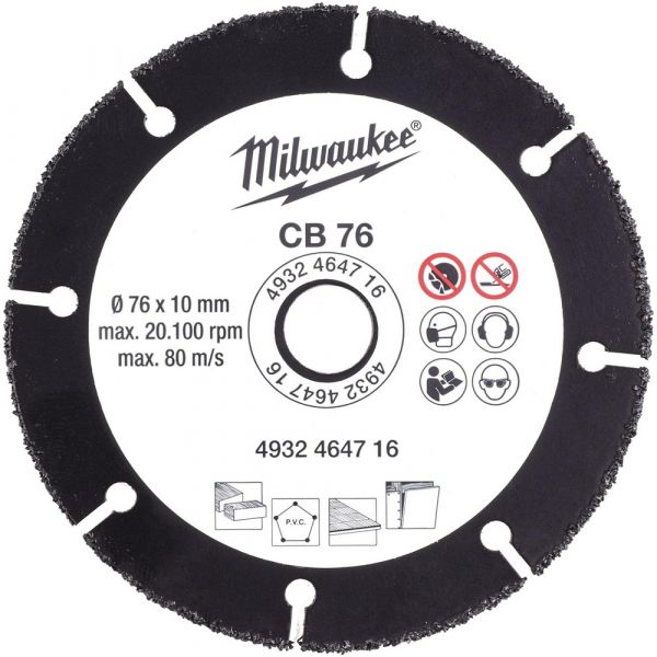 ​Milwaukee Carbide Blade 76mm