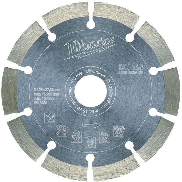Milwaukee Cutting Wheel DU Diamond Blade 125 mm