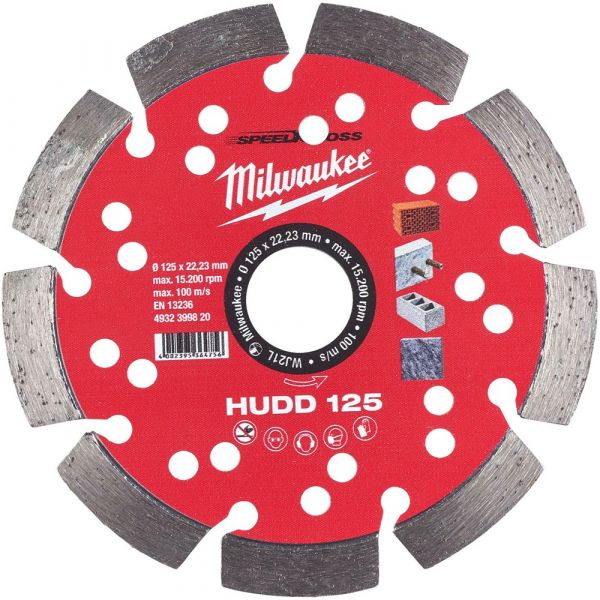Milwaukee Diamond Cutting Wheel HUDD