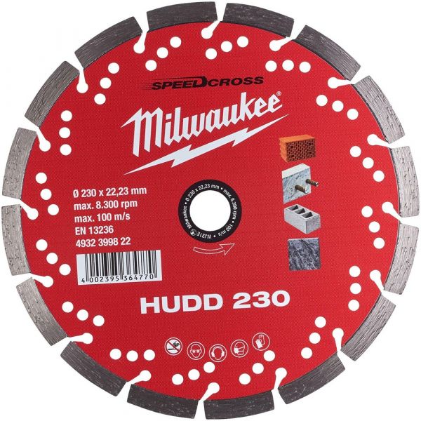 Milwaukee Diamond Cutting Wheel HUDD