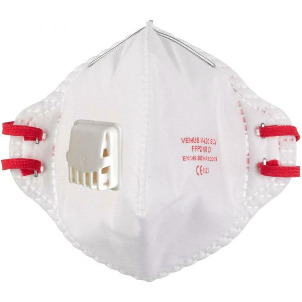 Milwaukee FFP2 Foldable Respirator with Valve 15pcs