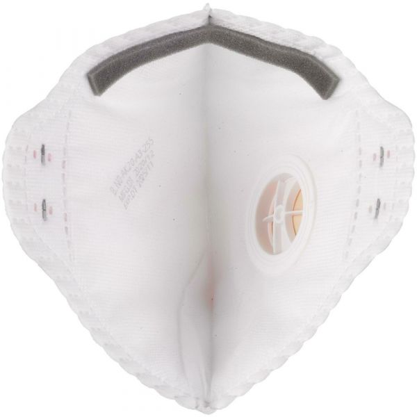 Milwaukee FFP2 Foldable Respirator with Valve 15pcs