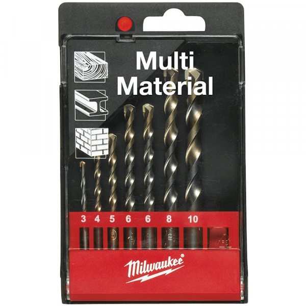 Milwaukee Multipurpose Drill Bit 7pcs Set