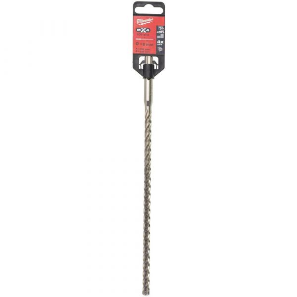 Milwaukee SDS-Plus MX4 Drill Bit 4-Cut