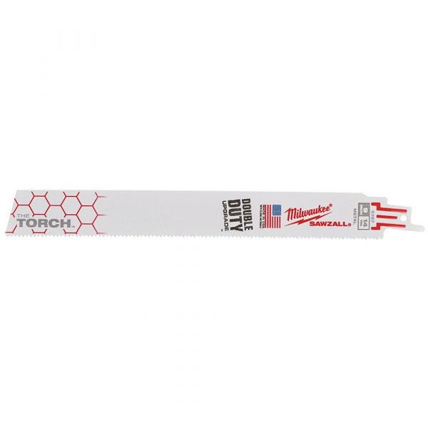 Milwaukee Sabre Saw Blade SawZall TORCH 230mm 5 Pcs
