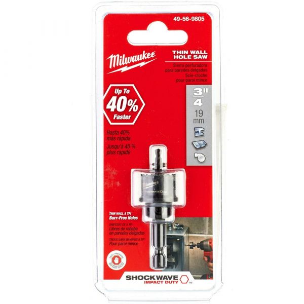 Milwaukee Shockwave Hole Saw 19mm