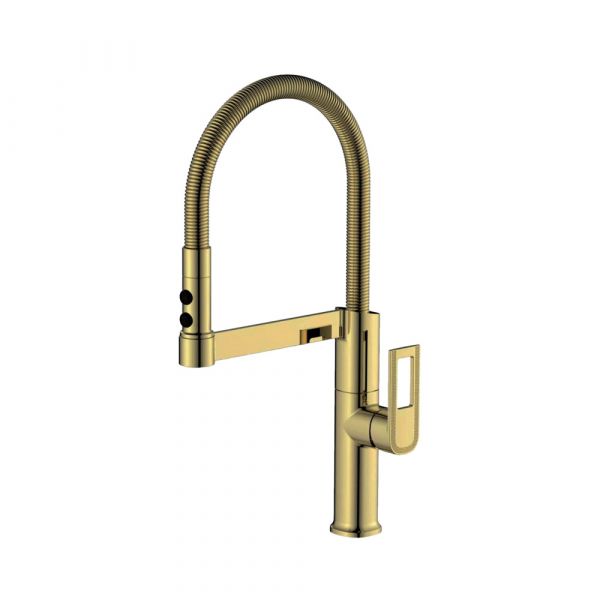 CM Mixer Tap Fix Spout Gold