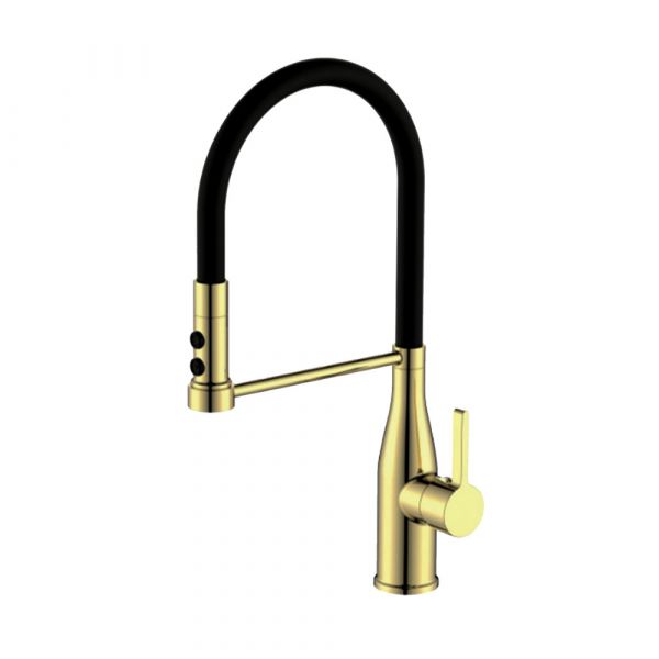CM Mixer Tap Fix Spout Gold 7 Black
