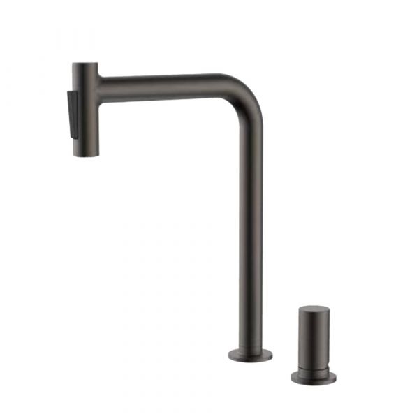 CM Pull-Out Mixer Tap Gun Grey Finish