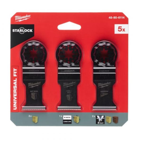 Milwaukee Multi Tool Wood Blade Accessory Set