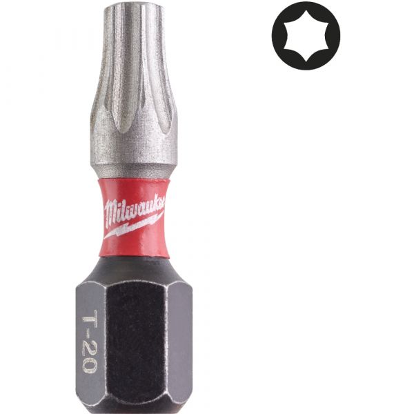 Milwaukee Shockwave™ Impact Duty Screw Driving Bits (25 Pcs)