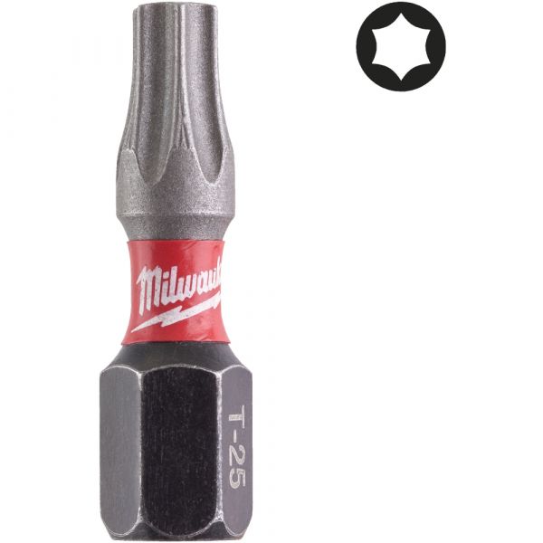 Milwaukee Shockwave™ Impact Duty Screw Driving Bits (25 Pcs)